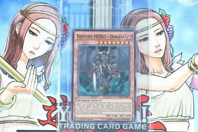 Yugioh Destiny HERO - Dogma DESO-EN011 1st Edition Super Rare-image