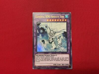 Elemental HERO Absolute Zero - Ultra Rare - BLHR-EN065 - 1st Edition NM-image