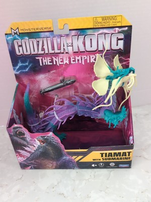 Godzilla X Kong The New Empire TIAMAT w/SUBMARINE Action Figure Playmates NEW!-image