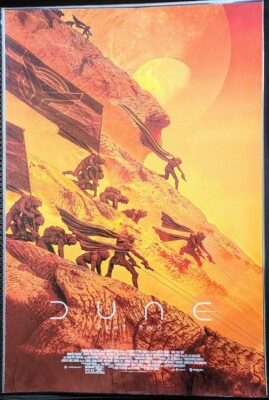 Dune Part Two Variant - Pascal Blanche - Hand Numbered Bottleneck Print LE/100!-image
