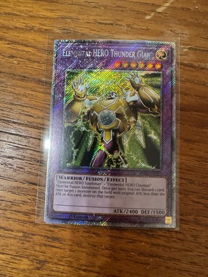 Elemental HERO Thunder Giant - RA03-EN153 - Platinum Secret Rare -image