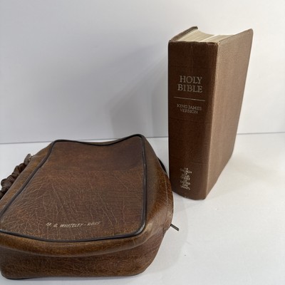 Holy Bible KJV Church of Jesus Christ of the Latter Day Saints Leather 1983-image