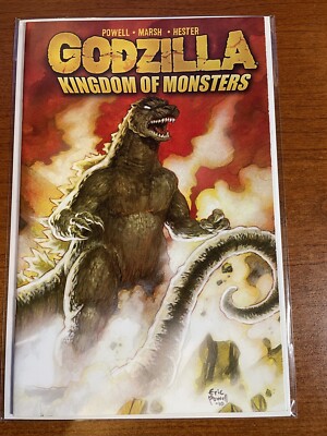Godzilla: Kingdom of Monsters #1 Cover B and #2 Cover A IDW Comics-image