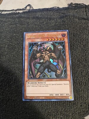 Destiny HERO - Malicious - RA03-EN001 - Ultra Rare-image