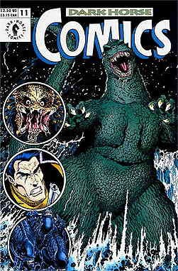 Dark Horse Comics #11 VF/NM; Dark Horse | Godzilla Art Adams - we combine shippi-image