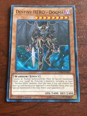Yugioh! Destiny HERO - Dogma LEHD-ENA01 Common 1st Edition B7455-image