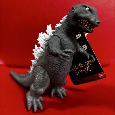 Godzilla The Art Exhibition Soft Vinyl Set of 4, Movie Monster Series, used-image