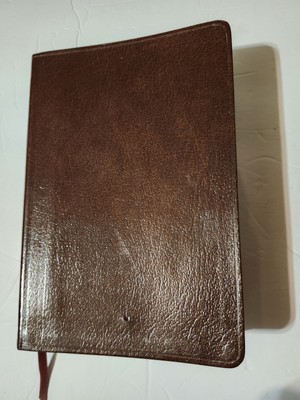Holy Bible KJV Giant Print Red Letter  Nelson 544BR Brown Bonded Leather-image