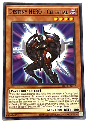 YuGiOh! - Destiny HERO - Celestial - OP18-EN017 - Unlimited - Common-image