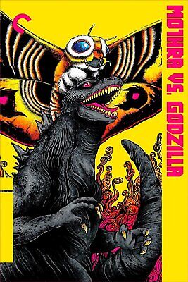 Mothra vs. Godzilla (1964) Movie Wall Art Poster Print Pick A Size Lot Up-image
