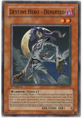 YuGiOh! - Destiny HERO - Departed - PTDN-EN015 - 1st Edition - Common-image