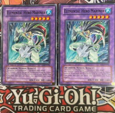 *** 2x Elemental Hero Mariner 1st Ed 2x*** EOJ-EN034 | YuGiOh! NM-image