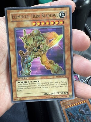 YUGIOH ELEMENTAL HERO BLADEDGE YSD-EN019 1ST ULTRA (LP)-image