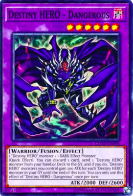 1X NM Destiny HERO - Dangerous - From Various Sets - Common 1st/Unlimited Ed-image