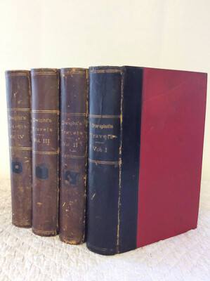 TRAVELS; IN NEW-ENGLAND AND NEW-YORK, 4v. by Timothy Dwight - 1821 - Maps - -image