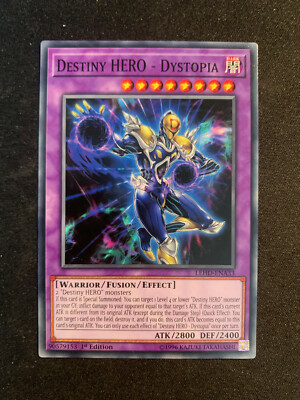 Destiny HERO - Dystopia - LEHD-ENA33 - Yu-Gi-Oh Card N/M-image