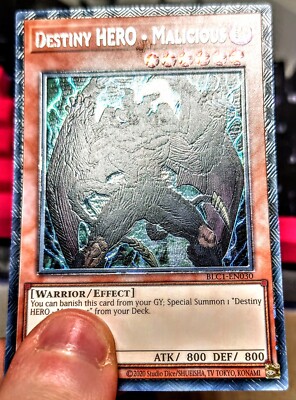 Yu-Gi-Oh! Ultimate Rare Style Destiny Hero - Malicious-image