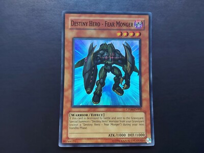 Yugioh - Destiny Hero - Fear Monger CP06-EN002 Super Rare-image
