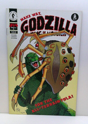 GODZILLA KING OF THE MONSTERS COMIC BOOK #5 1995 ARTHUR ADAMS COVER ART-image
