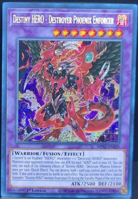 1x Destiny HERO - Destroyer Phoenix Enforcer (PSR) - MP22 NM 1st Ed - Yu-Gi-Oh!-image