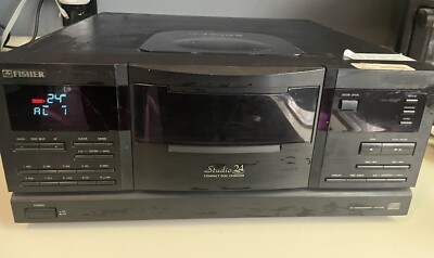 Fisher DAC-9645 Studio 24 CD Compact Disc Changer UnTested See Description-image