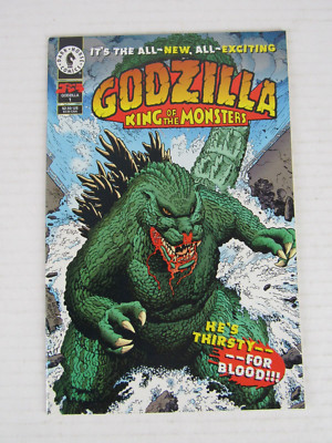 Godzilla King of the Monsters #1 (1995, Dark Horse) Art Adams Cover VF/NM GR117-image