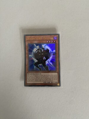 Yugioh Destiny Hero - Celestial DUOV-EN069 Ultra Rare 1st Ed NM-image