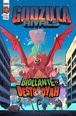 Godzilla Rivals: Biollante vs. Destoroyah Cover A (Dove)-image