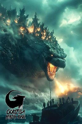 Godzilla Minus One Movie Poster Fan Gift-image