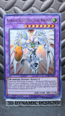 | Yugioh Elemental HERO Shining Flare Wingman BLAR-EN054  NM/M 🔥 |-image