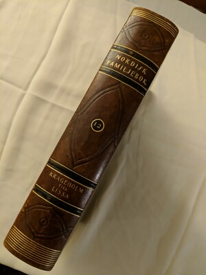 1930 NORDISK FAMILJEBOK Nordic Encyclopedia Conversation Dictionary 12th band HC-image