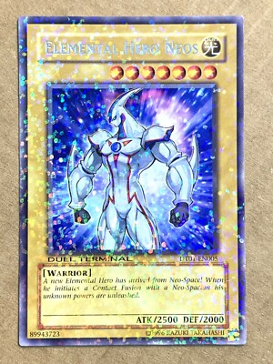 yugioh ELEMENTAL HERO NEOS PARALLEL RARE DT01-EN005 Near Mint-image