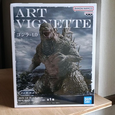 Bandai ART VIGNETTE Godzilla 2023 series figure, detailed design, used-image