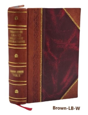 Geology and mining industry of Leadville Colorado with atlas 188 [Leather Bound]-image