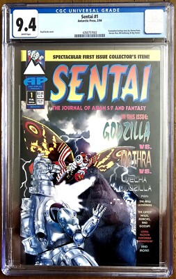 Sentai #1 CGC GRADED 9.4 - Roche cover - 1st app. of Mothra in Comics-image