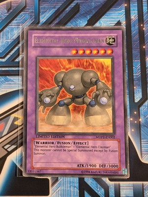 Elemental Hero Mudballman MDP2-EN002 Rare Limited Edition-image