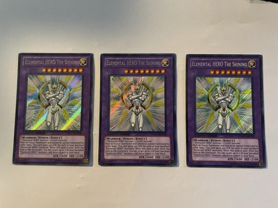 Elemental Hero The Shining PRC1-ENV01 (Set Of 3 Cards) LP-image