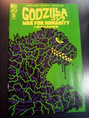 Godzilla War For Humanity #5 Cover A Maclean Comic Book First Print-image