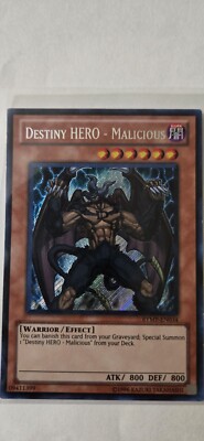 Destiny HERO - Malicious RYMP-EN034 Ra Yellow Mega Pack Unlimited -Yu-Gi-Oh Card-image