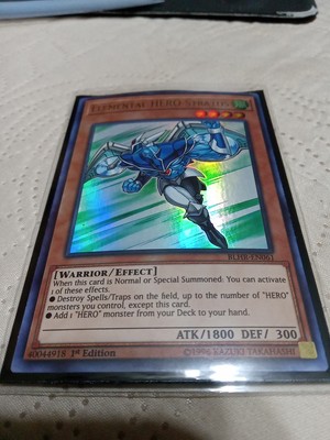 Elemental HERO Stratos BLHR-EN061 Battles of Legend: Hero's Revenge 1st Edition-image