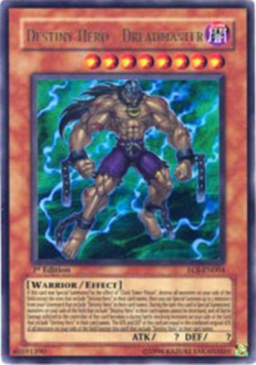 Yugioh! Destiny Hero - Dreadmaster - EOJ-EN004 - Ultra Rare - 1st Edition Near M-image