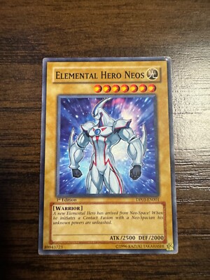 Yu-Gi-Oh! Elemental Hero Neos DP03-EN001 - Jaden Yuki 2 - 1st Edition-image
