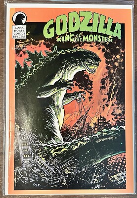 Godzilla King of the Monsters #1 Dark Horse Comics Special 1987 Bissette Moore-image