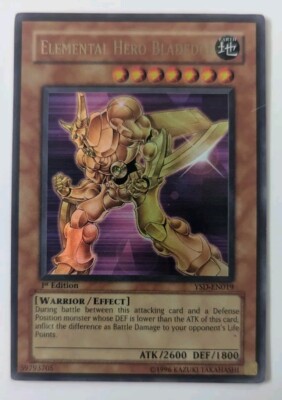 Elemental Hero Bladedge, YSD-EN019, 1st Edition, Yu-Gi-Oh!-image