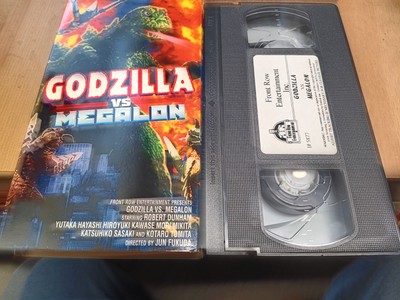 Godzilla Vs. Megalon VHS Video 1998 Front Row -image