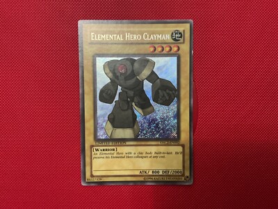 Elemental Hero Clayman - Secret Rare - EHC2-EN002 - Limited Edition LP-image