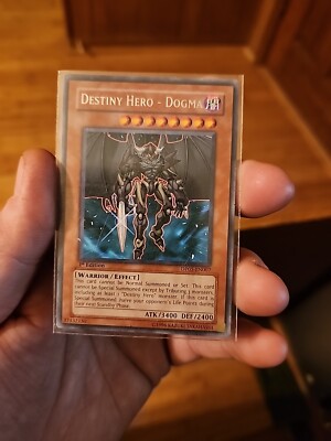 Yugioh Destiny Hero - Dogma DP05-EN007 Rare 1st Edition LP VG-image