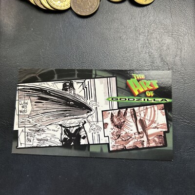 Jb16 Godzilla The Movie Supervue 1998 #44 First Sightings Of Gojirat Art Of-image