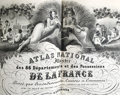 Atlas Nationale Illustre de la France 1854-image