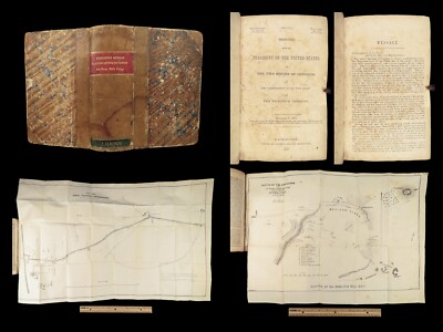 1847 TEXAS Mexico War 1ed President James Polk Mexican Battle MAPS California-image